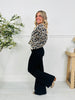 Bold Moves Tummy Control Black Wide Leg Jeans