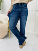 MOCO Exclusive Always on Your Side Tummy Control Wide Leg Slim Fit Jeans