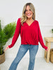 Wrapped in Style Long Sleeve Top- Multiple Colors!