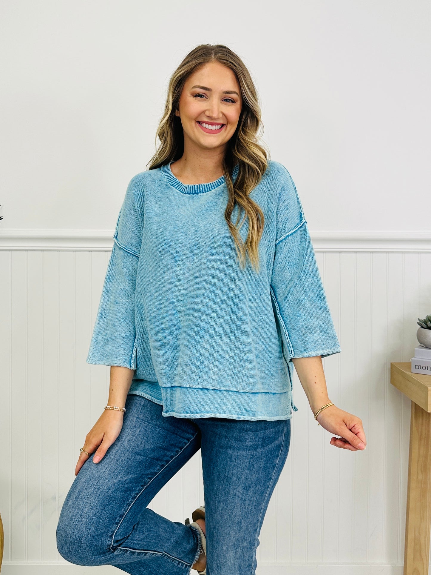 The Unrushed Moment Sweater In Multiple Colors