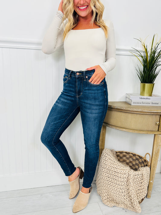 Judy Blue The Trifecta Tummy Control And Butt Lifting Skinny Jeans