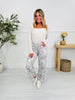 Keep It Camo Tummy Control Barrel Jeans