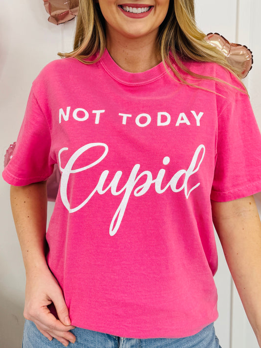 Not Today Cupid Graphic Tee