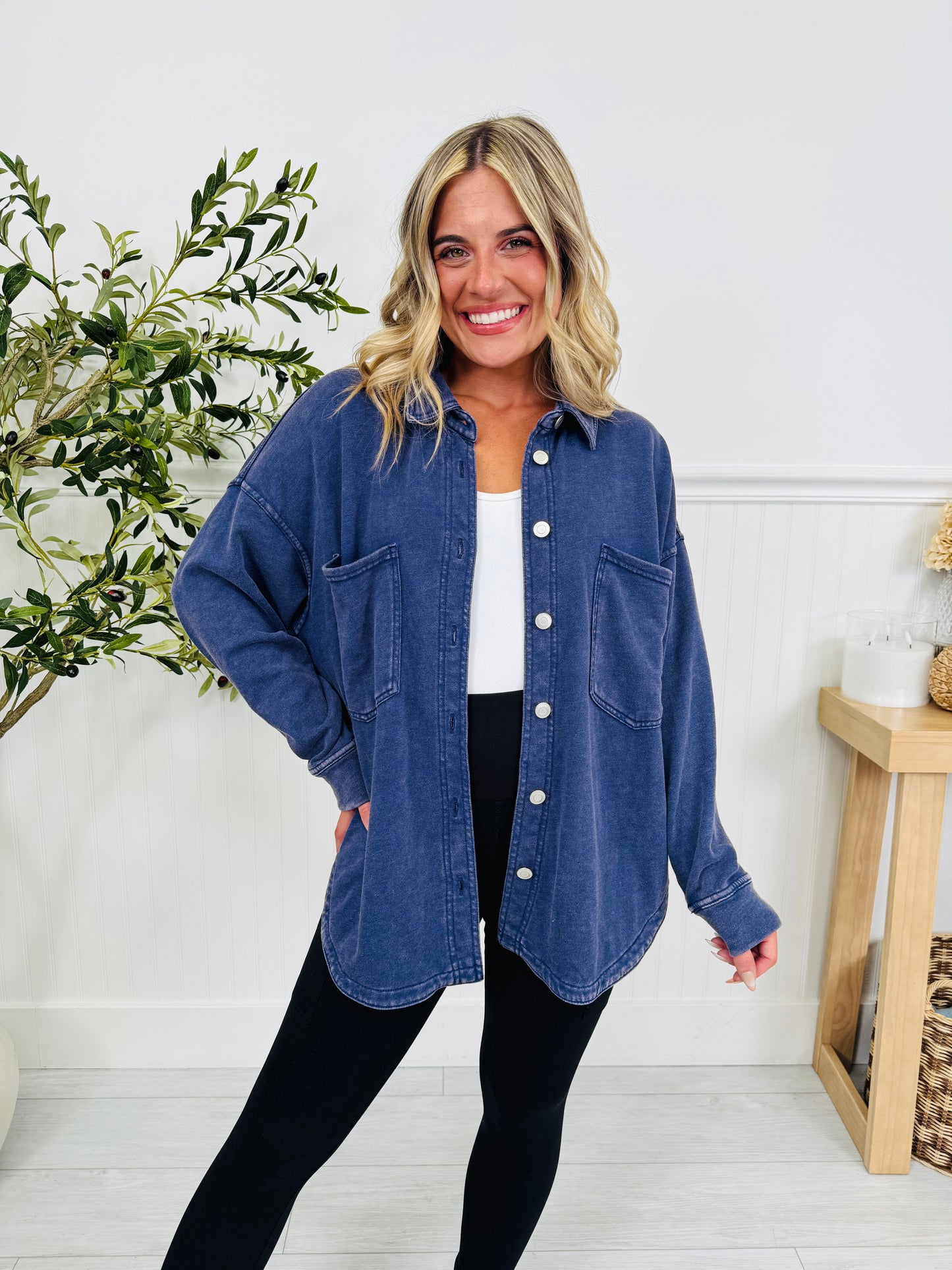 Go Everywhere Jacket In Indigo