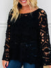 Casually Crochet Top In Multiple Colors