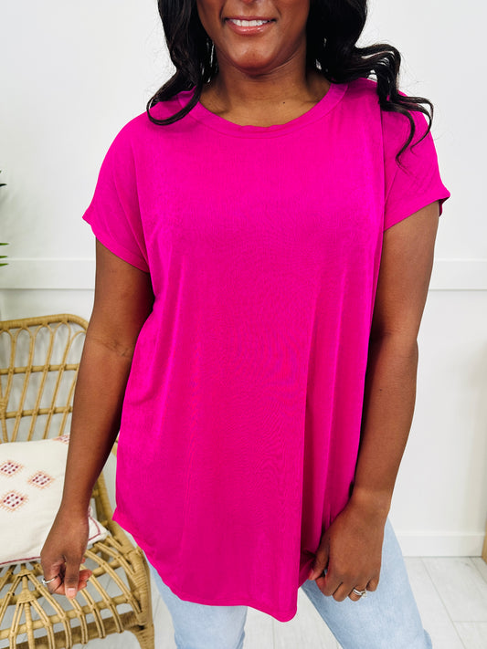 Charming Comfort Top- Multiple Colors!