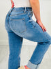 Must Be Fate Straight Tummy Control Jeans