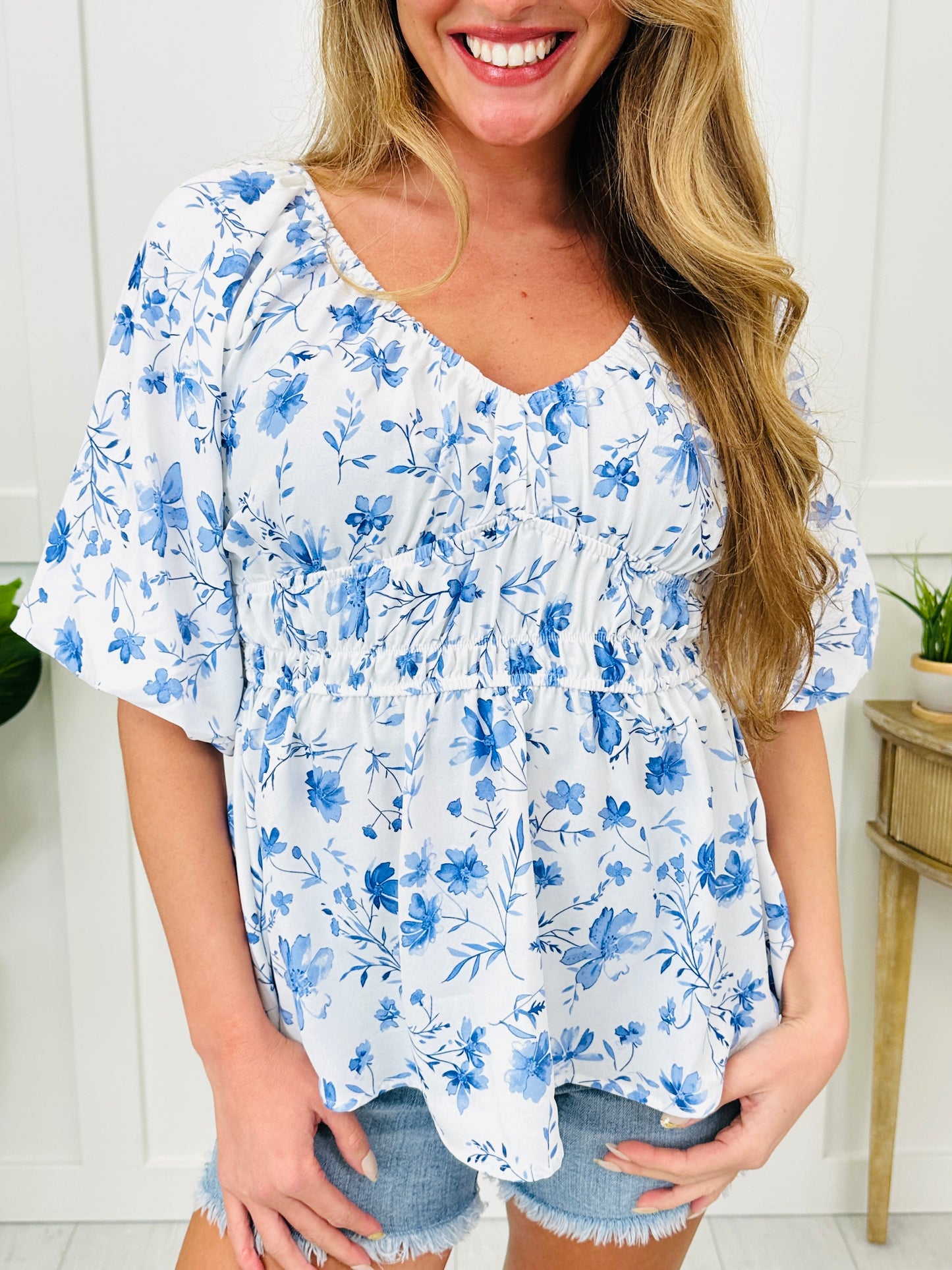 Sky Blossom Top