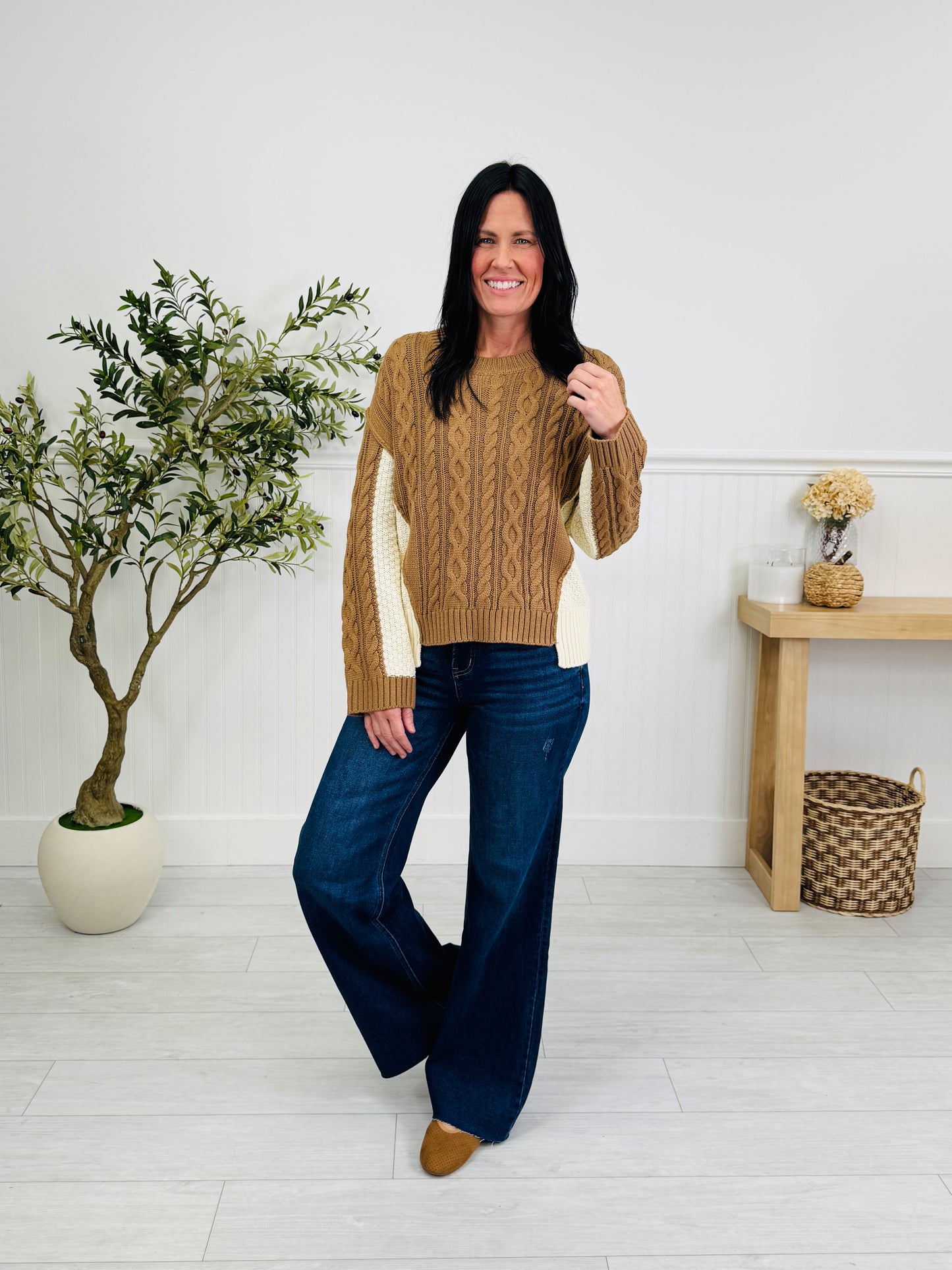Under Control Wide Leg Tummy Control Jeans