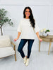 Overcast & Cozy Knit Top In Ivory
