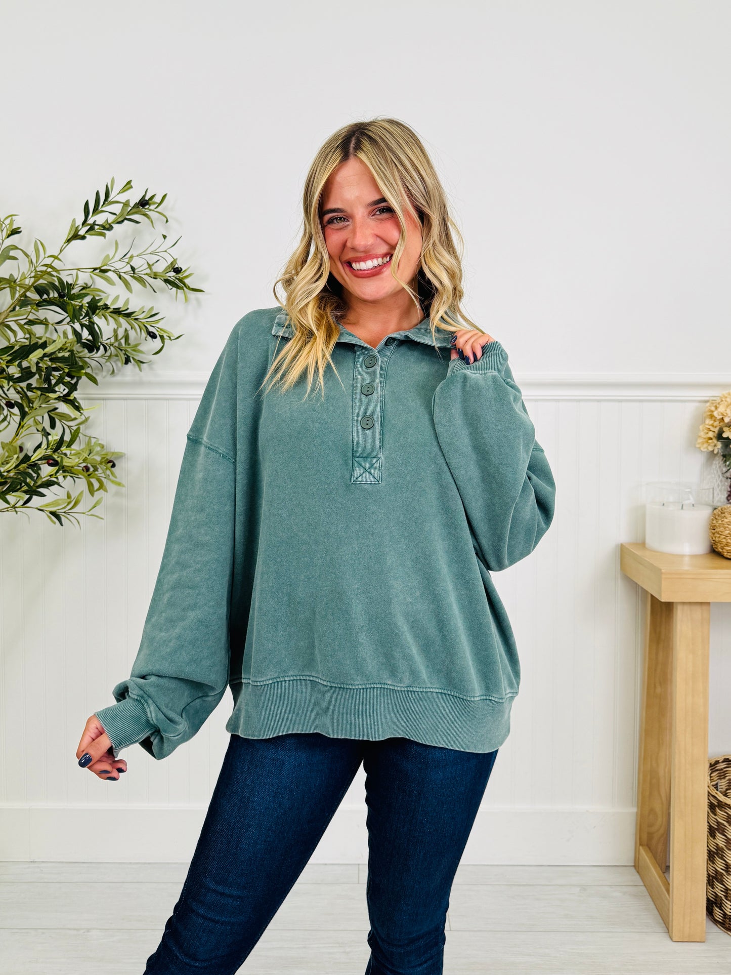 Relaxed Routine Pullover In Multiple Colors
