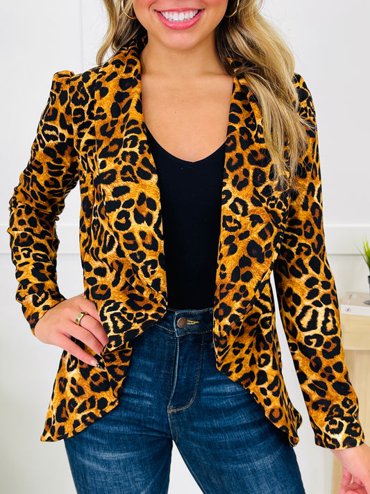 Spotted Sophistication Blazer