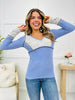 Threads of Grace Top In Evening Blue