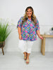 Radiate Sunshine Top in Islamorada Print