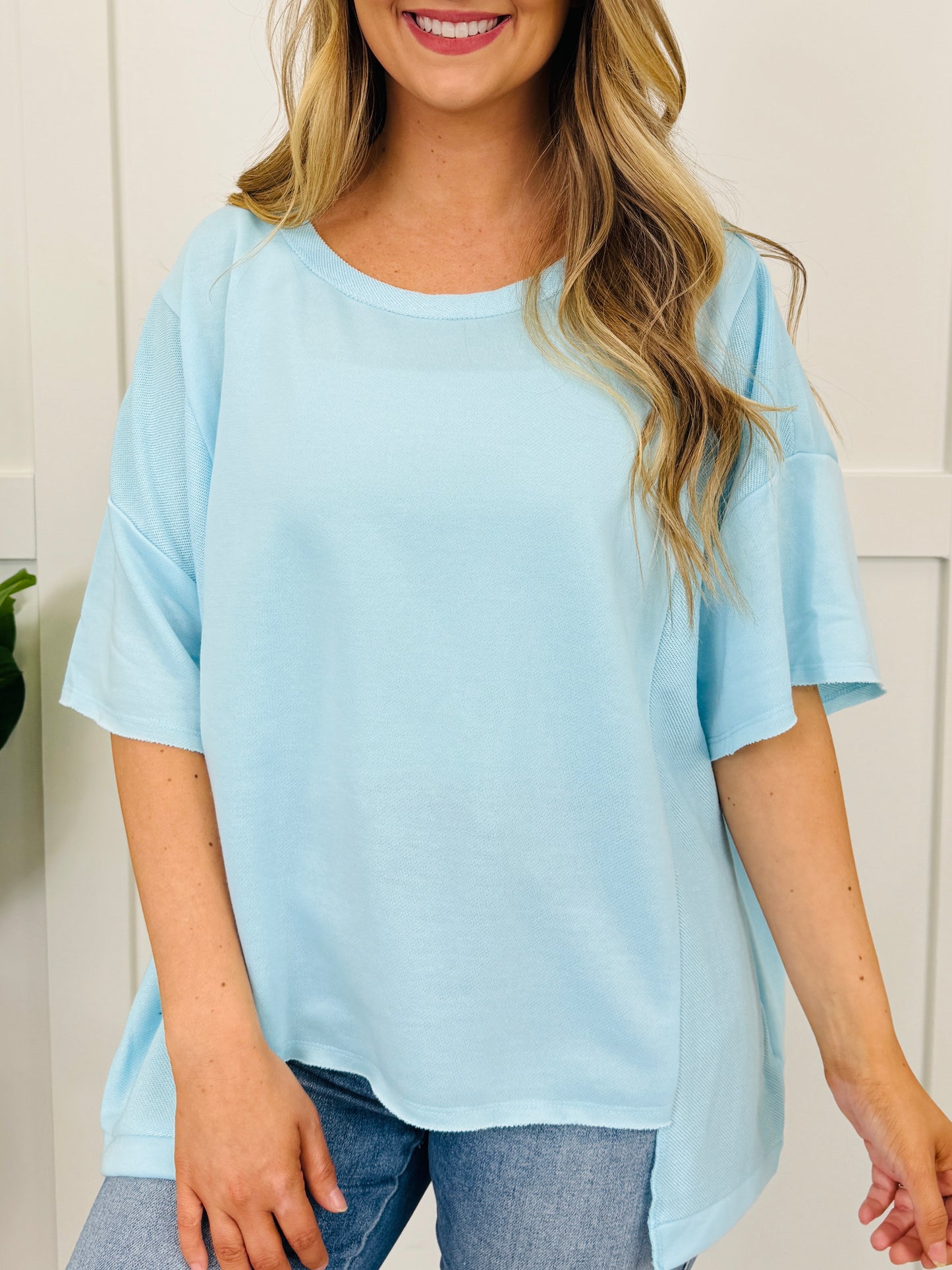 Living for the Feeling Top In Multiple Colors