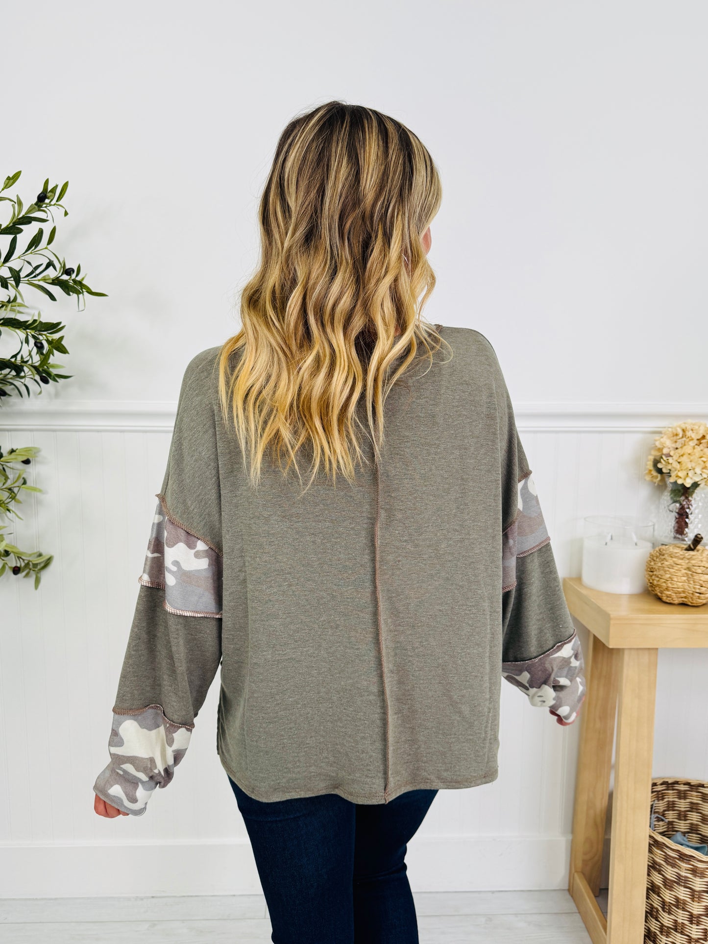 Casually Camo Top