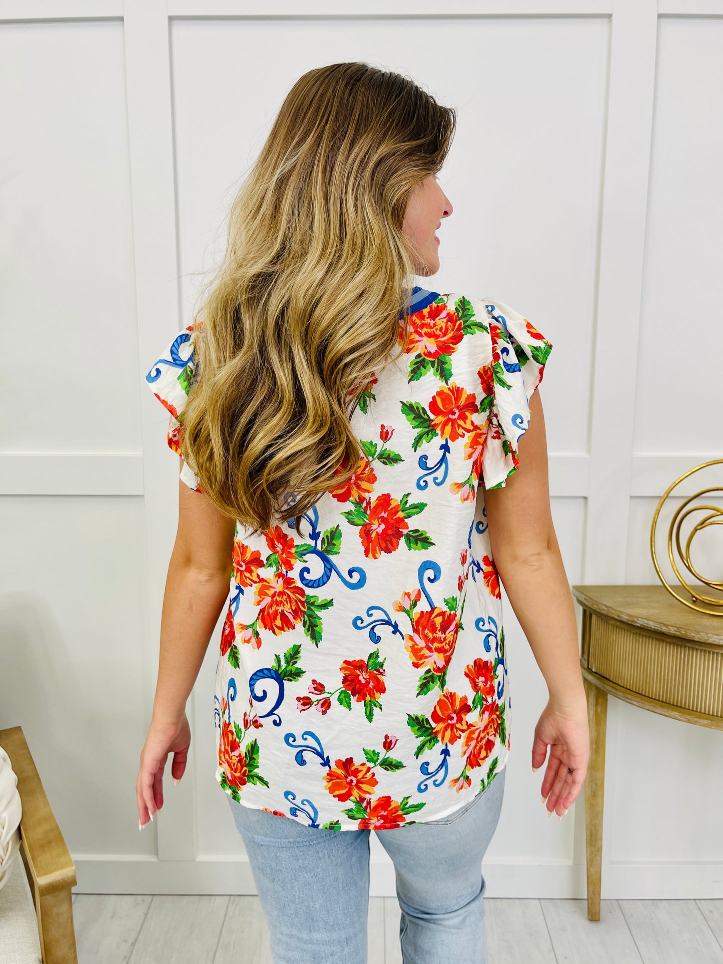 The Riviera Bloom Top
