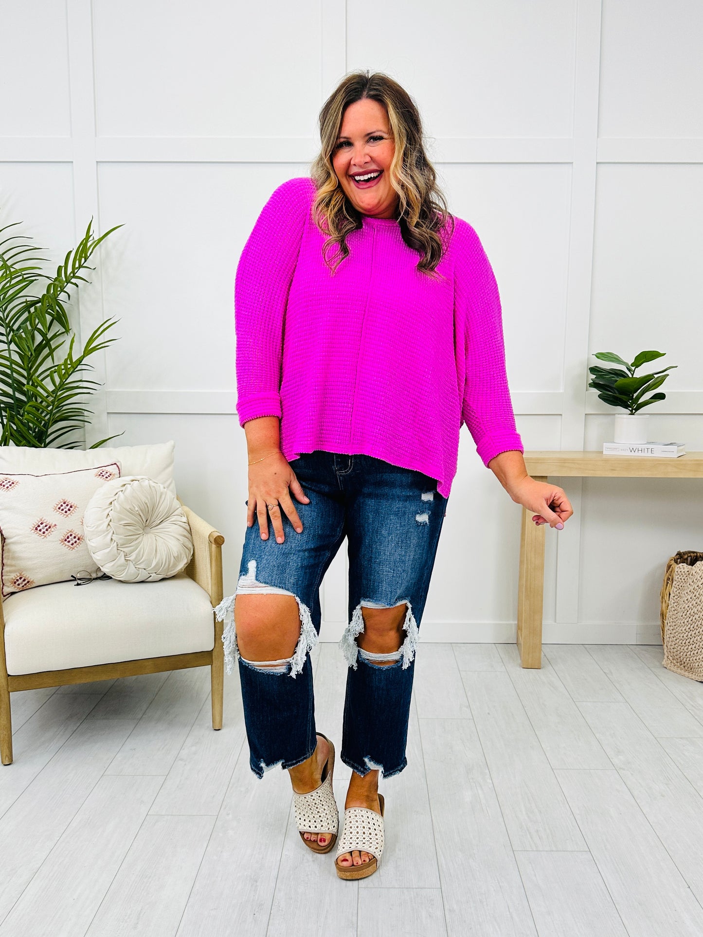 DOORBUSTER! The Breezy Bliss Top- Multiple Colors!