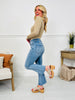 Kick Back And Relax Kick Flare Cropped Jeans