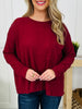 DOORBUSTER! Relaxed Reflections Sweater- Multiple Colors!