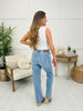 Judy Blue Stay Awhile Rigid Magic Straight Leg Jeans