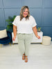 Lovervet Cropped in Color Tummy Control Cropped Straight Leg Jeans-Multiple Colors in Reg/Curvy