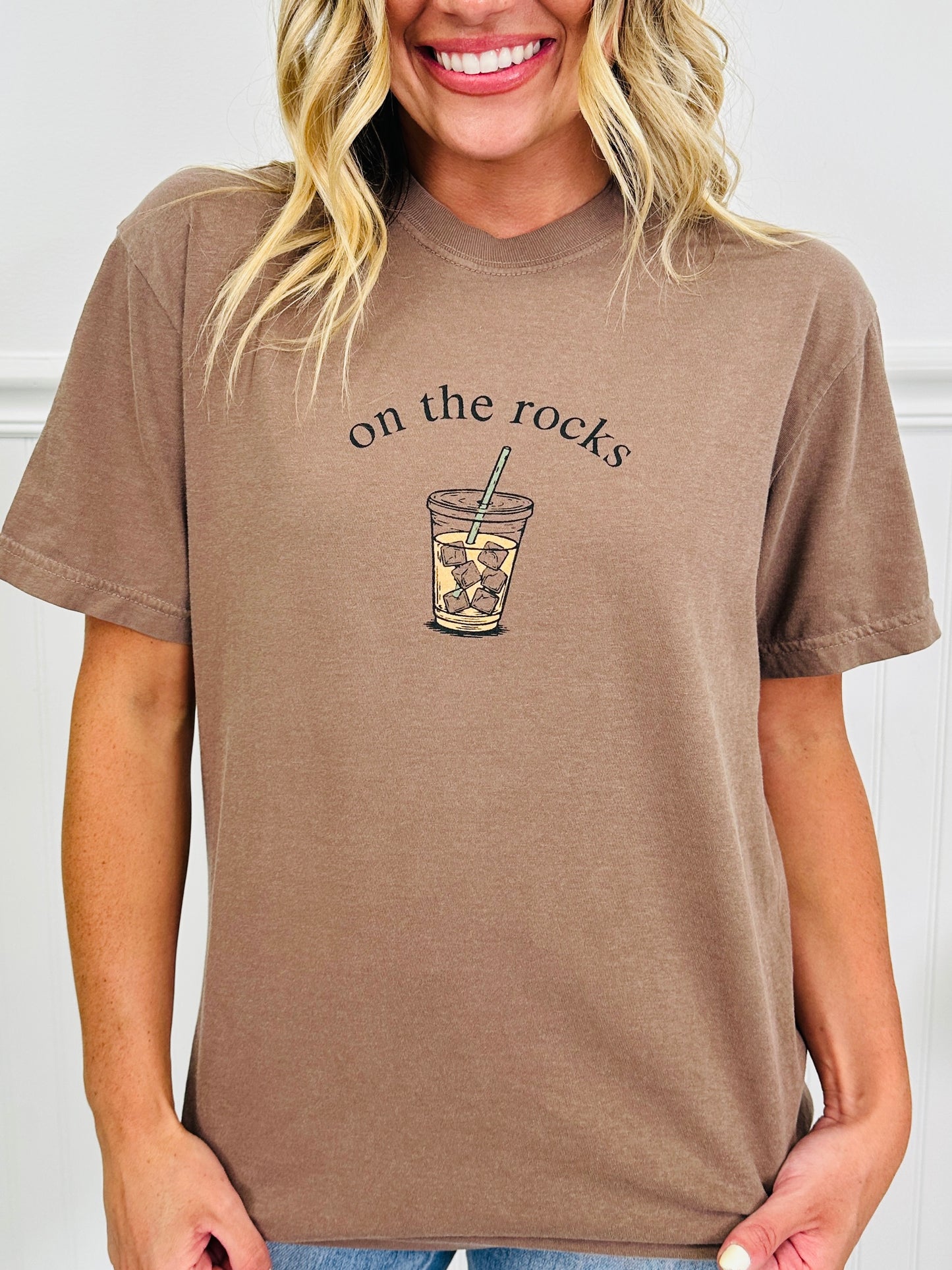 On The Rocks Graphic Tee