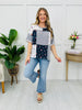 The Garden Patch Top In Grey
