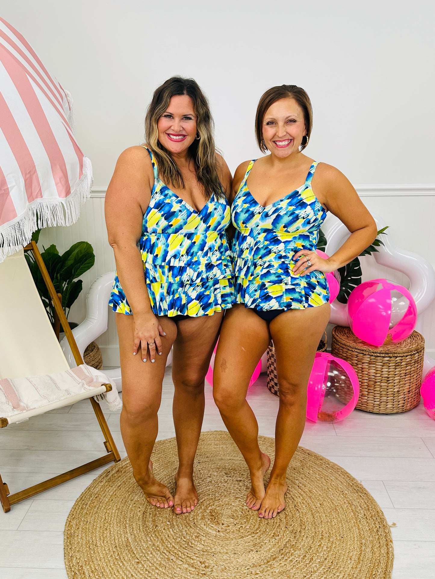 The DaVette One Piece Swimsuit in Summer Fun