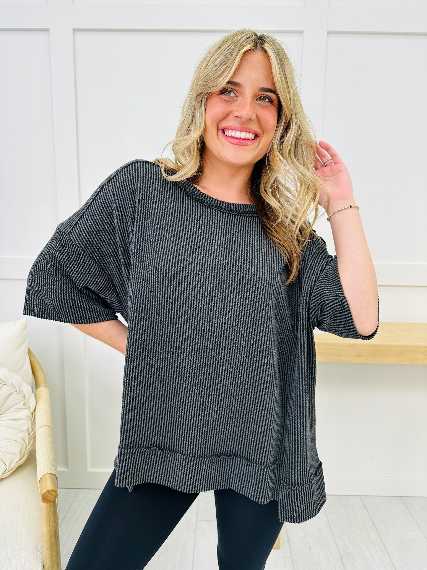 REG/CURVY Easy Living Pullover- Multiple Colors!