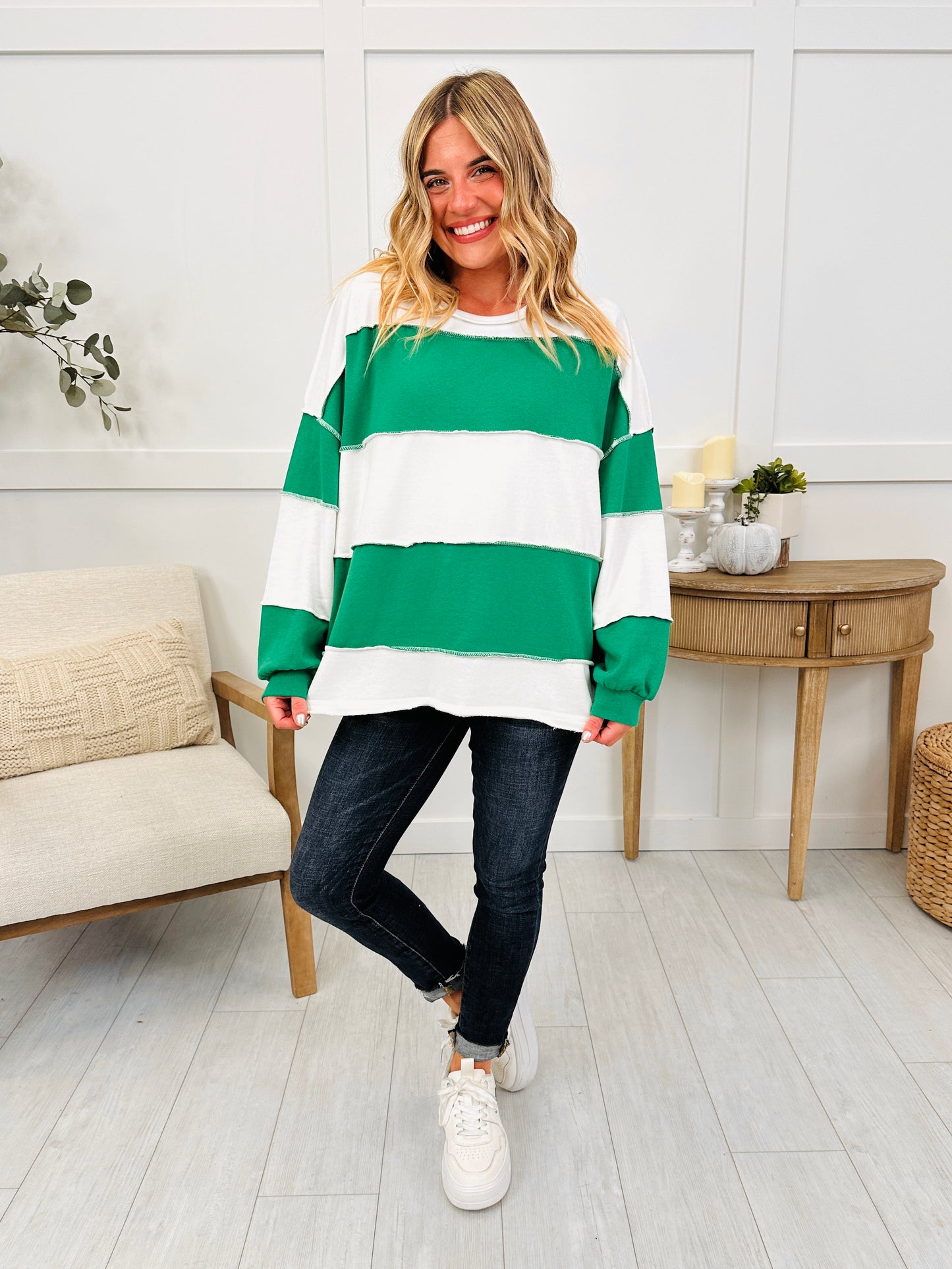 Opposites Attract Top In K Green