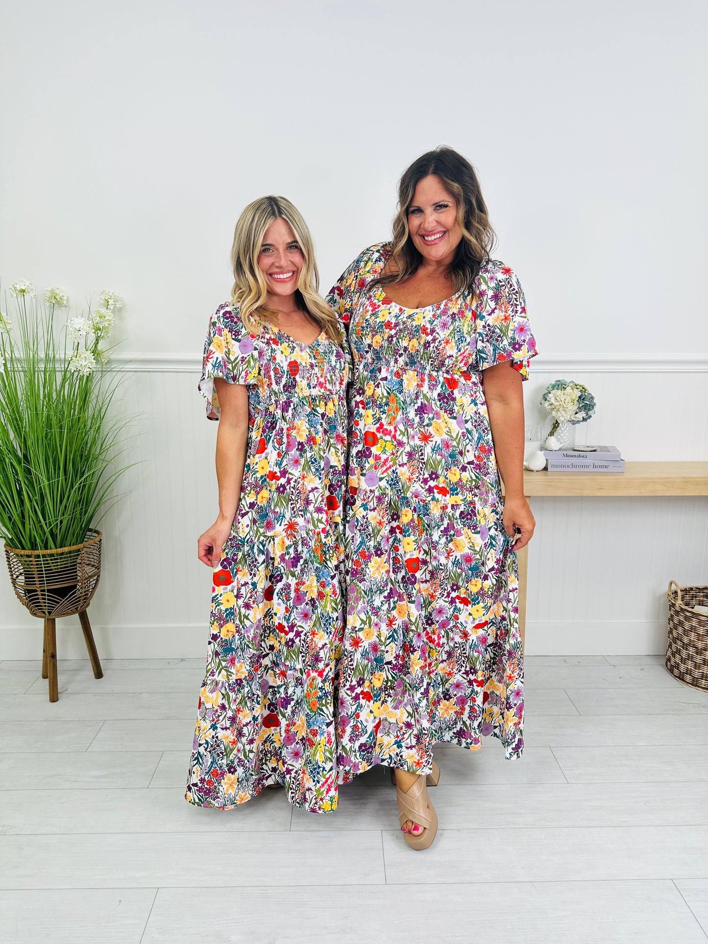 Summer in Bloom Dress in Barcelona Print