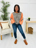 Catwalk Contrast Pullover in Rust