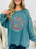 Peaceful Petals Pullover- Multiple Colors!