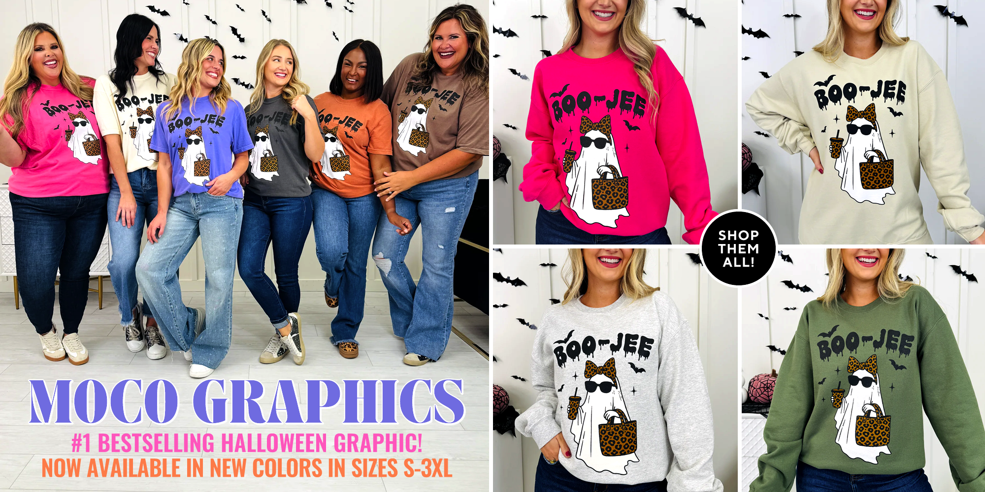 Boo-Jee Tee and Sweatshirt!