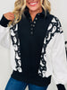 Halloween Happenings Pullover In Ghost Print