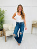 Judy Blue Fit To Flatter Straight Leg Adjustable Column Jeans