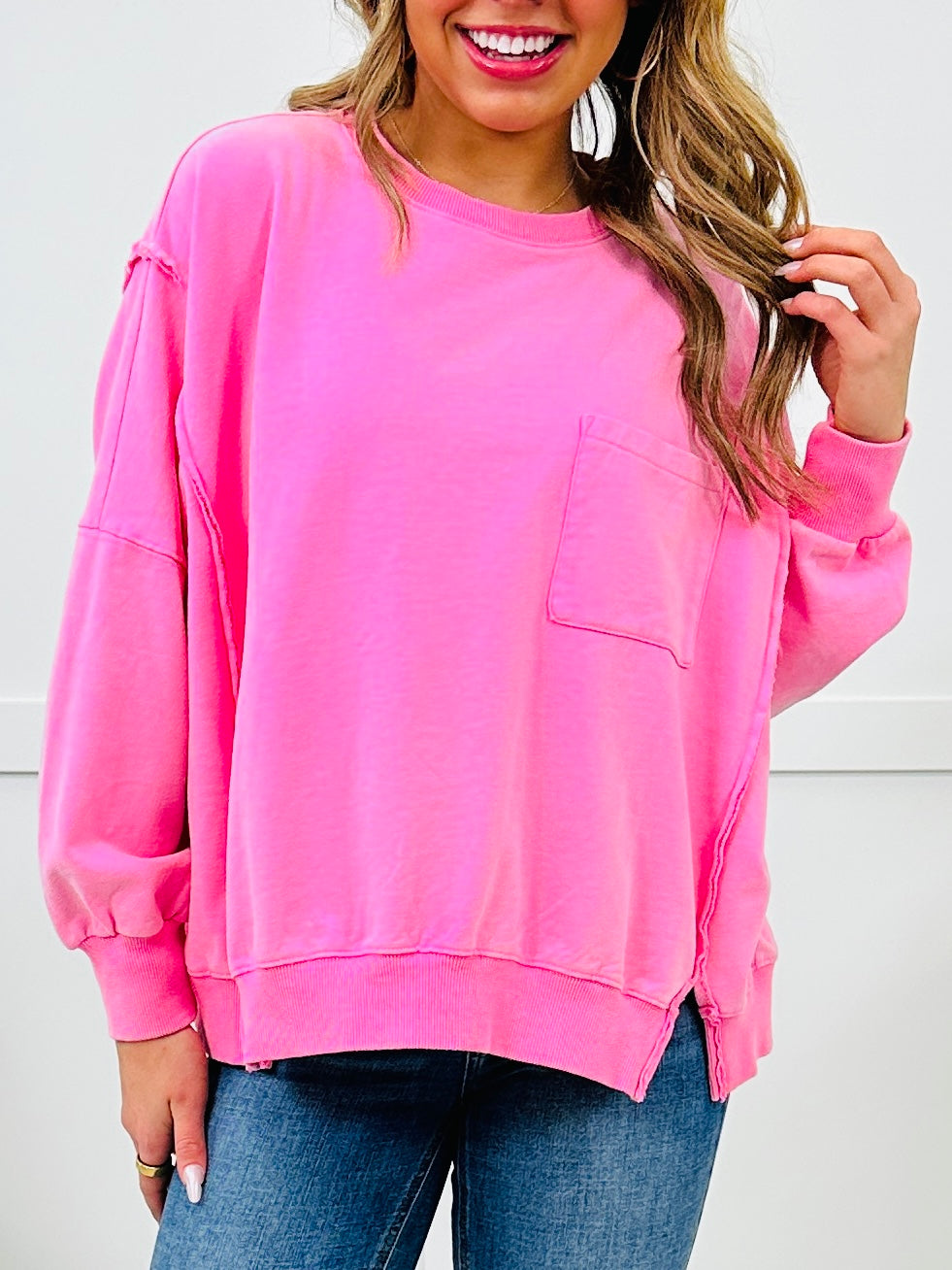 Relaxed Rhythm Pullover- Multiple Colors!