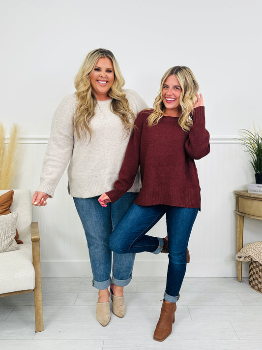 Falling For Cozy Sweater-- Multiple Colors!
