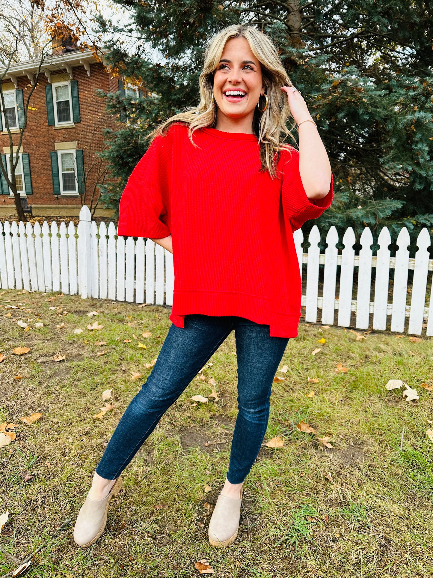 REG/CURVY Easy Living Pullover- Multiple Colors!