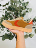 Made You Move Sneakers in Camel/Orange