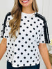 Dot & Lace Top