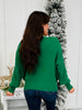 All Is Merry Sweater In Hunter Green