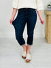 Judy Blue New Beginnings Cuffed Capri Jeans