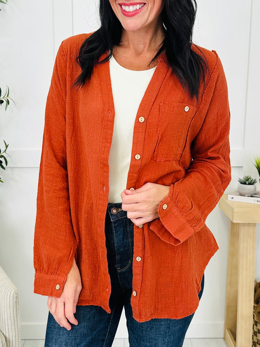 Sands Of Time Top- Multiple Colors!