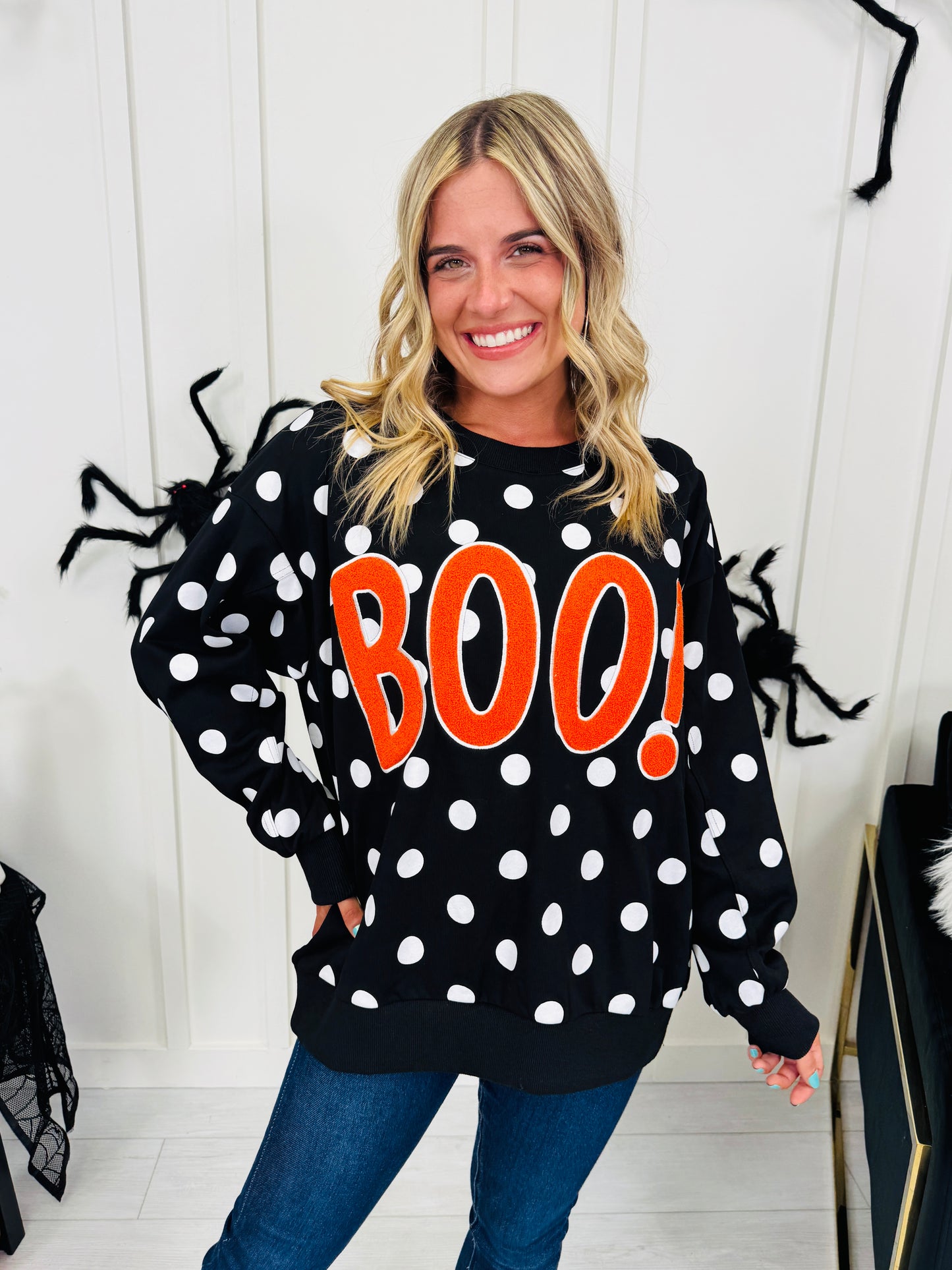Spots & Spooks Crewneck