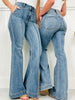 Judy Blue Stop and Stare Flare Jeans