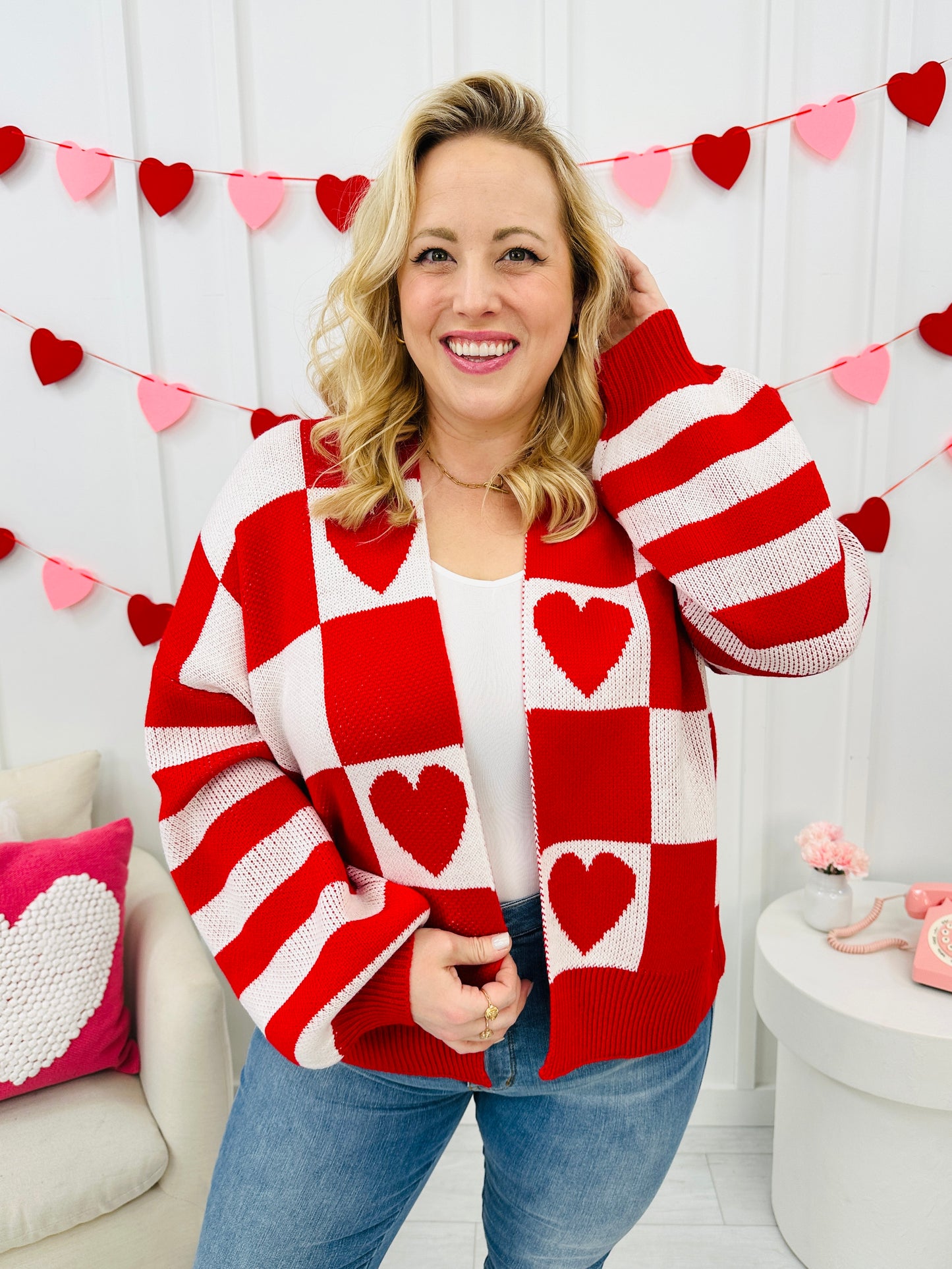 Love In Every Square Cardigan