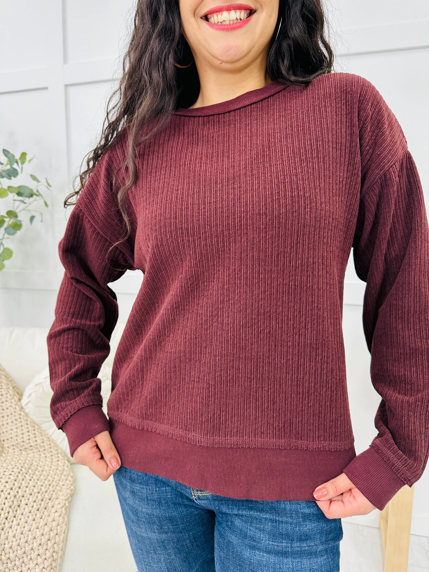 REG/CURVY Misty Morning Sweater- Multiple Colors!