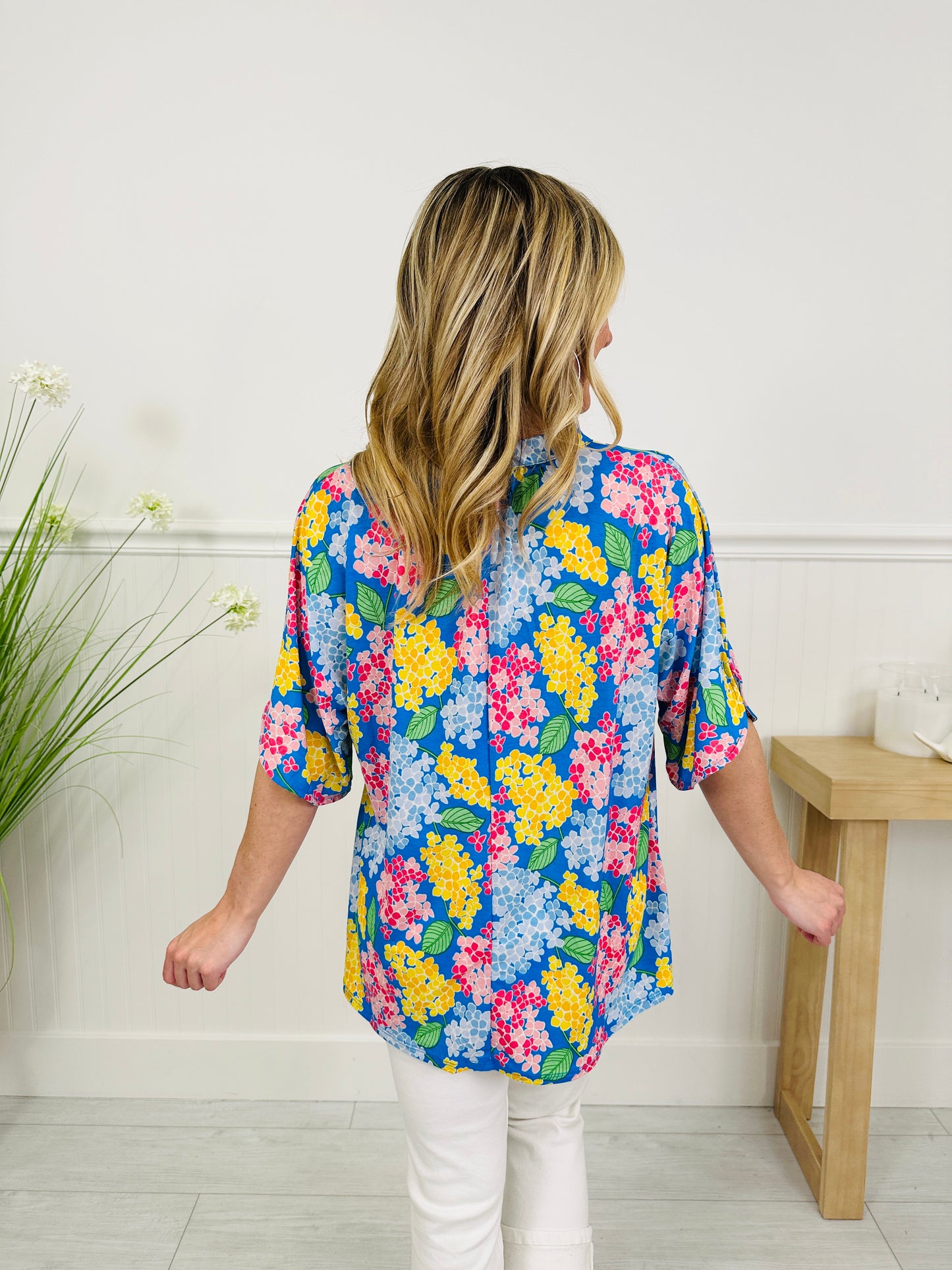 Radiate Sunshine Top in Key Largo Print